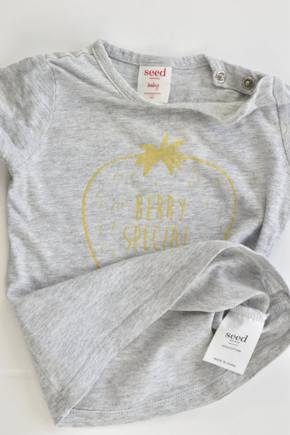 Seed Heritage Size 00 (3-6 months) 'Berry Special' T-shirt