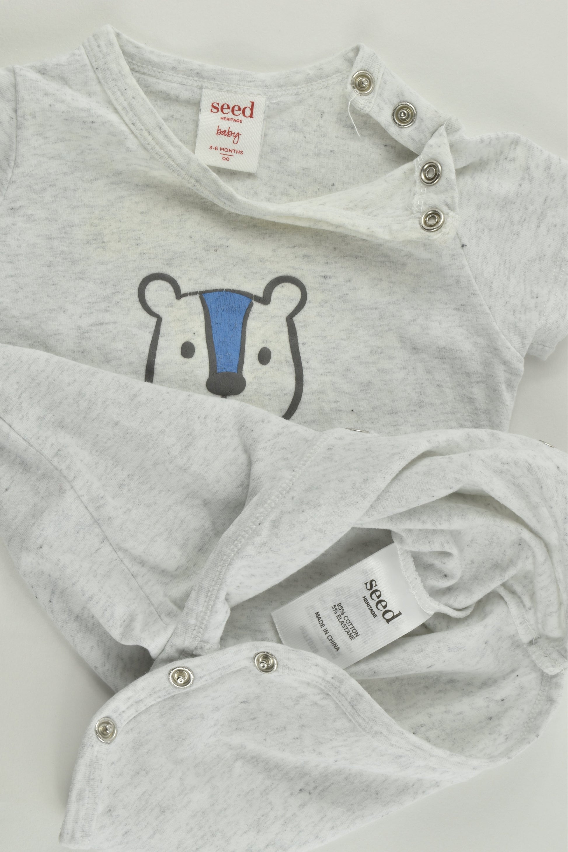Seed Heritage Size 00 (3-6 months) Bodysuit