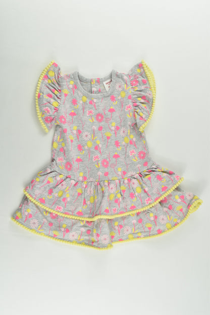 Seed Heritage Size 00 (3-6 months) Floral Dress