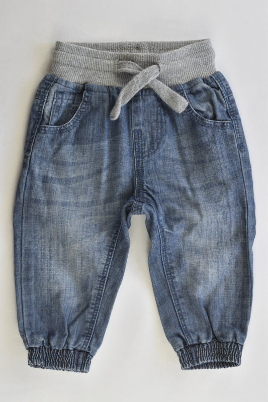 Seed Heritage Size 00 (3-6 months) Lightweight Denim Pants