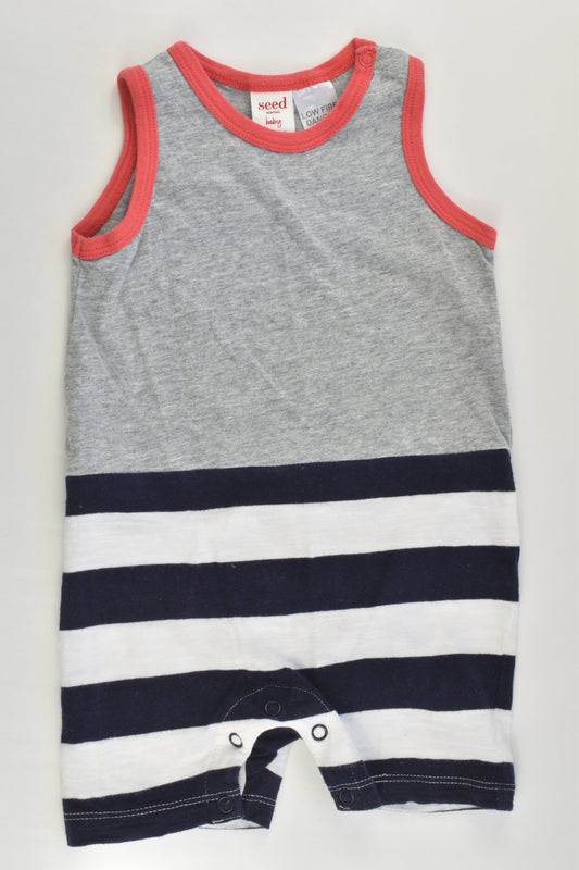 Seed Heritage Size 00 (3-6 months) Short Romper