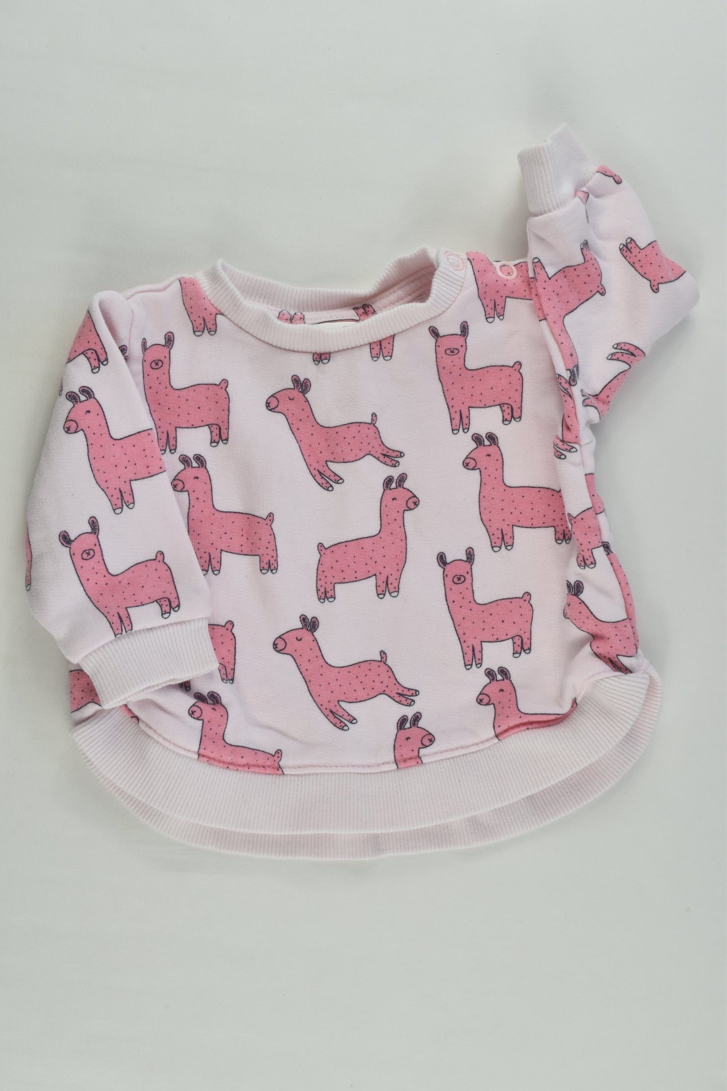 Seed Heritage Size 000 (0-3 months) Llama Sweater