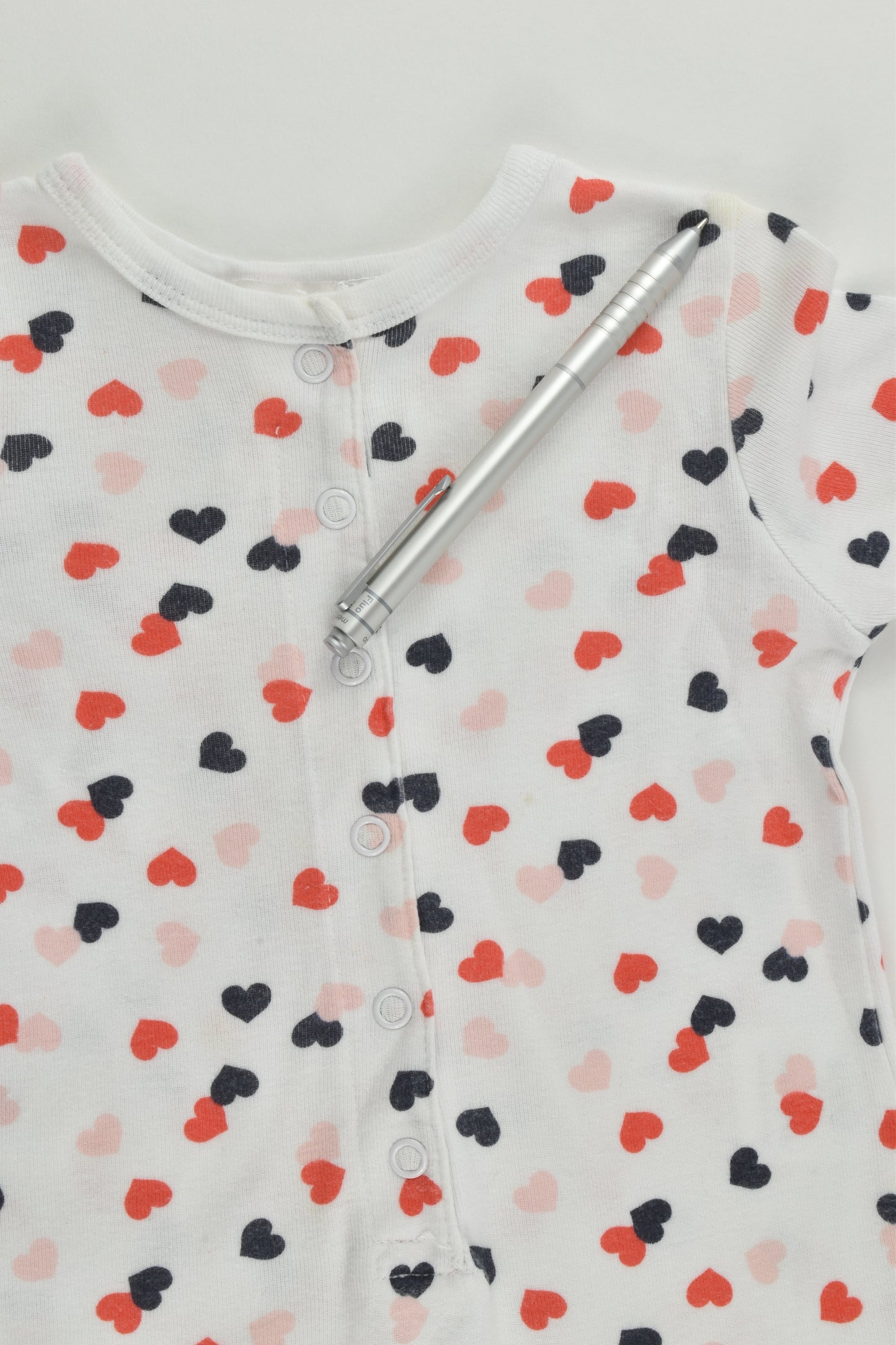 Seed Heritage Size 1-2 Love Hearts Romper