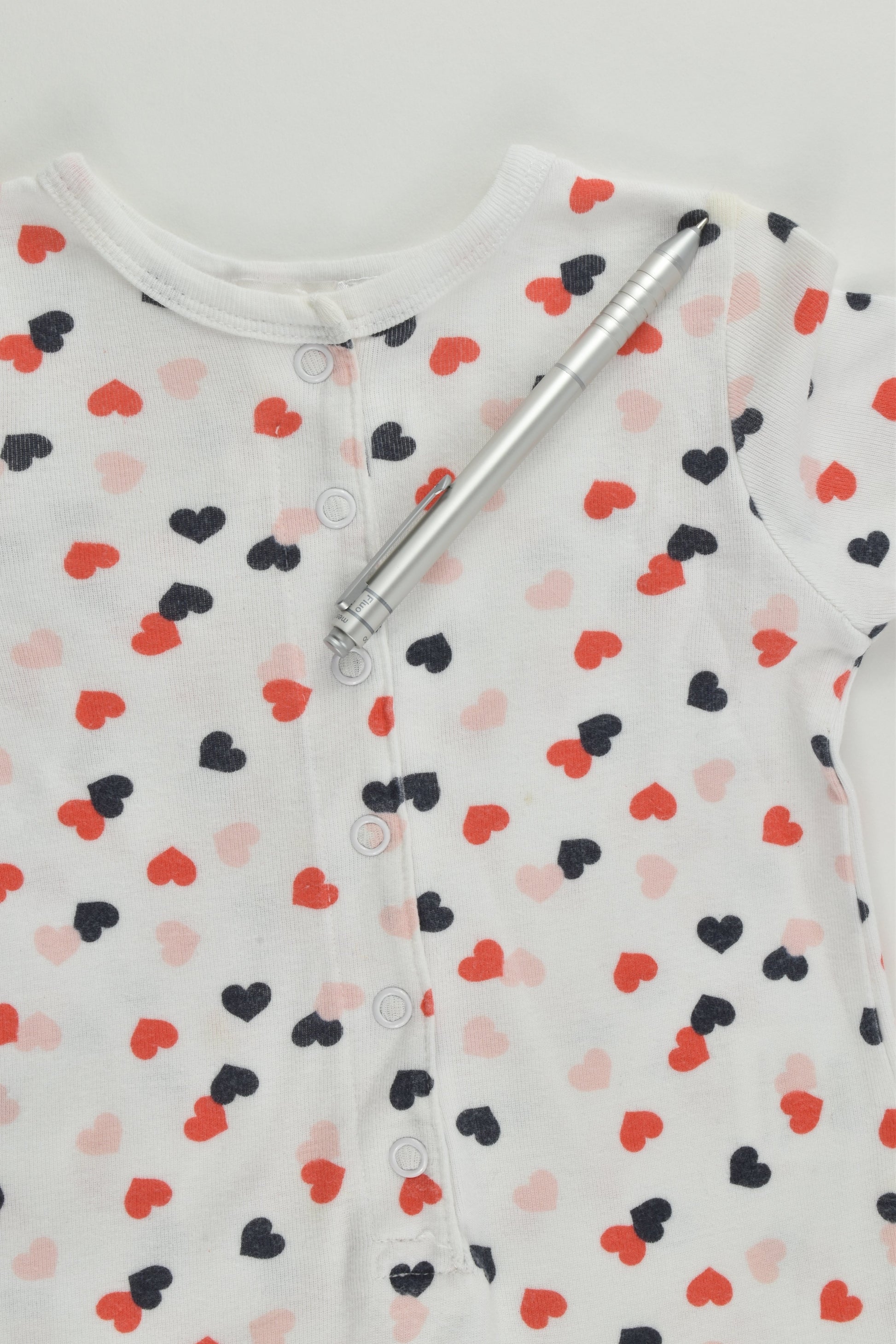 Seed Heritage Size 1-2 Love Hearts Romper