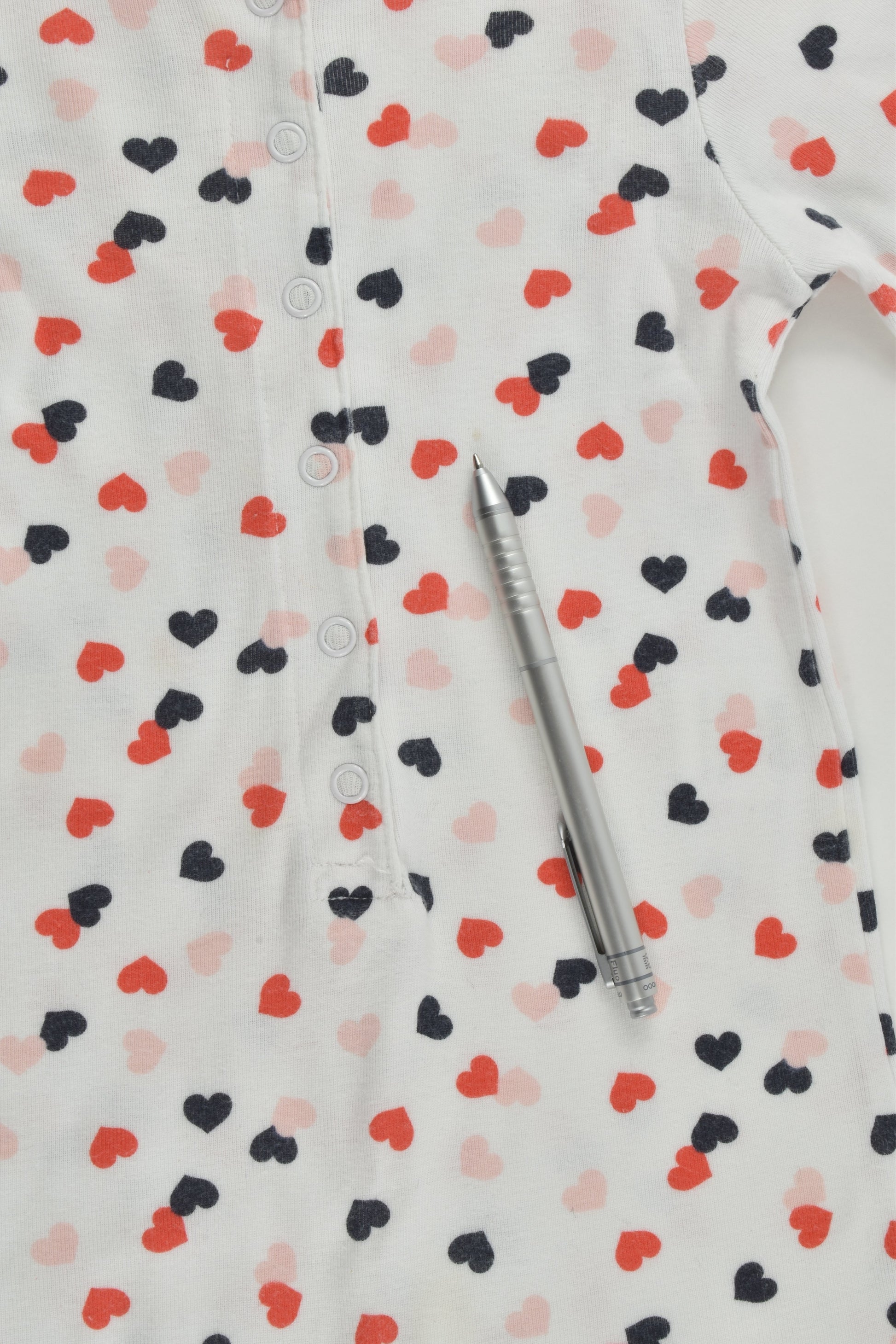 Seed Heritage Size 1-2 Love Hearts Romper