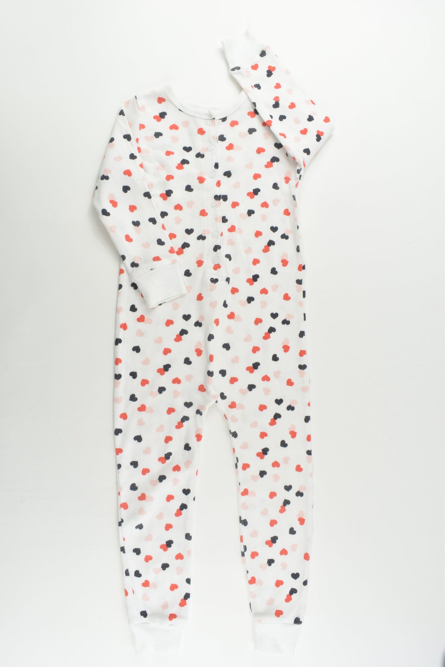 Seed Heritage Size 1-2 Love Hearts Romper
