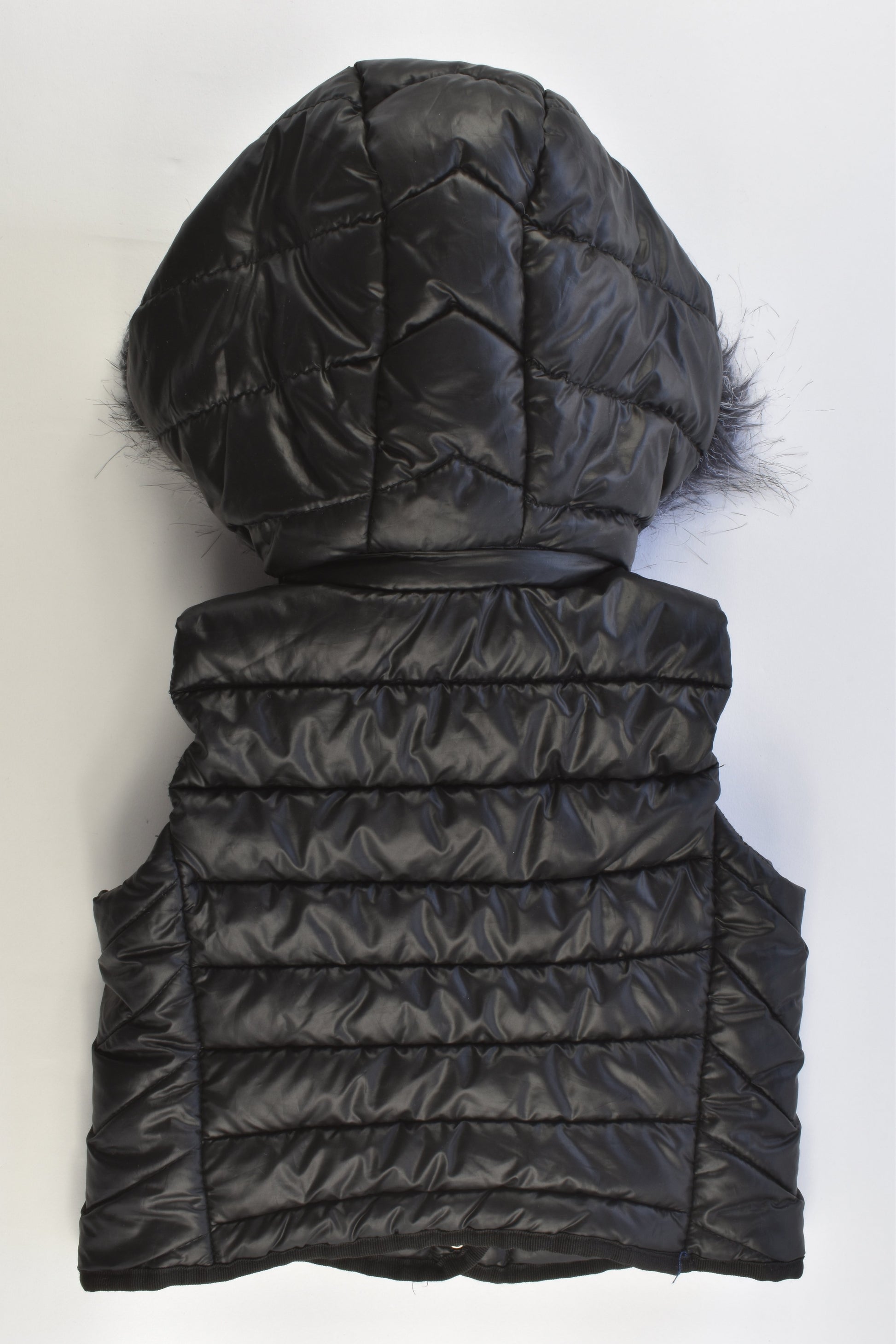 Seed Heritage Size 1-2 Warm Hooded Puffer Vest