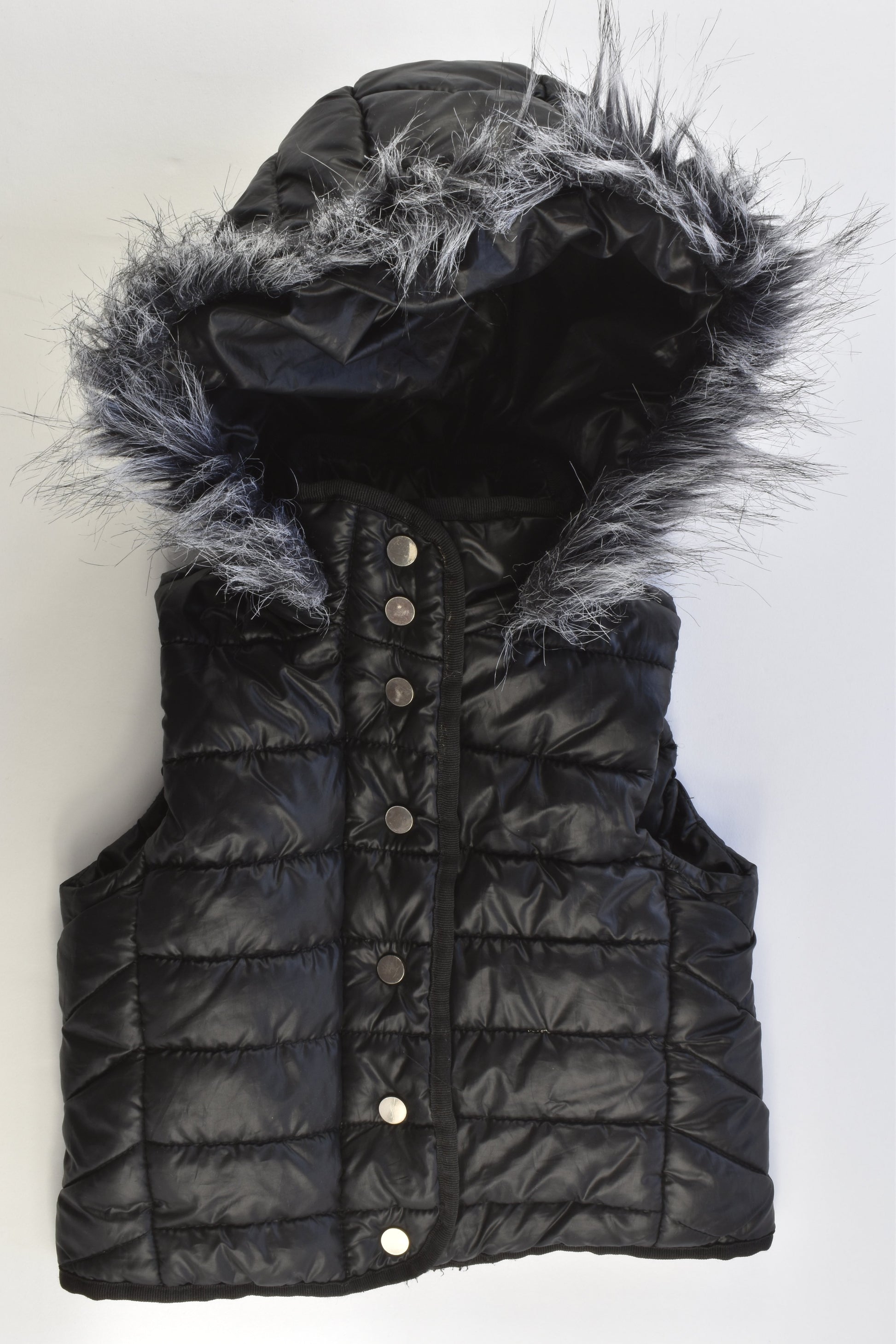 Seed Heritage Size 1-2 Warm Hooded Puffer Vest