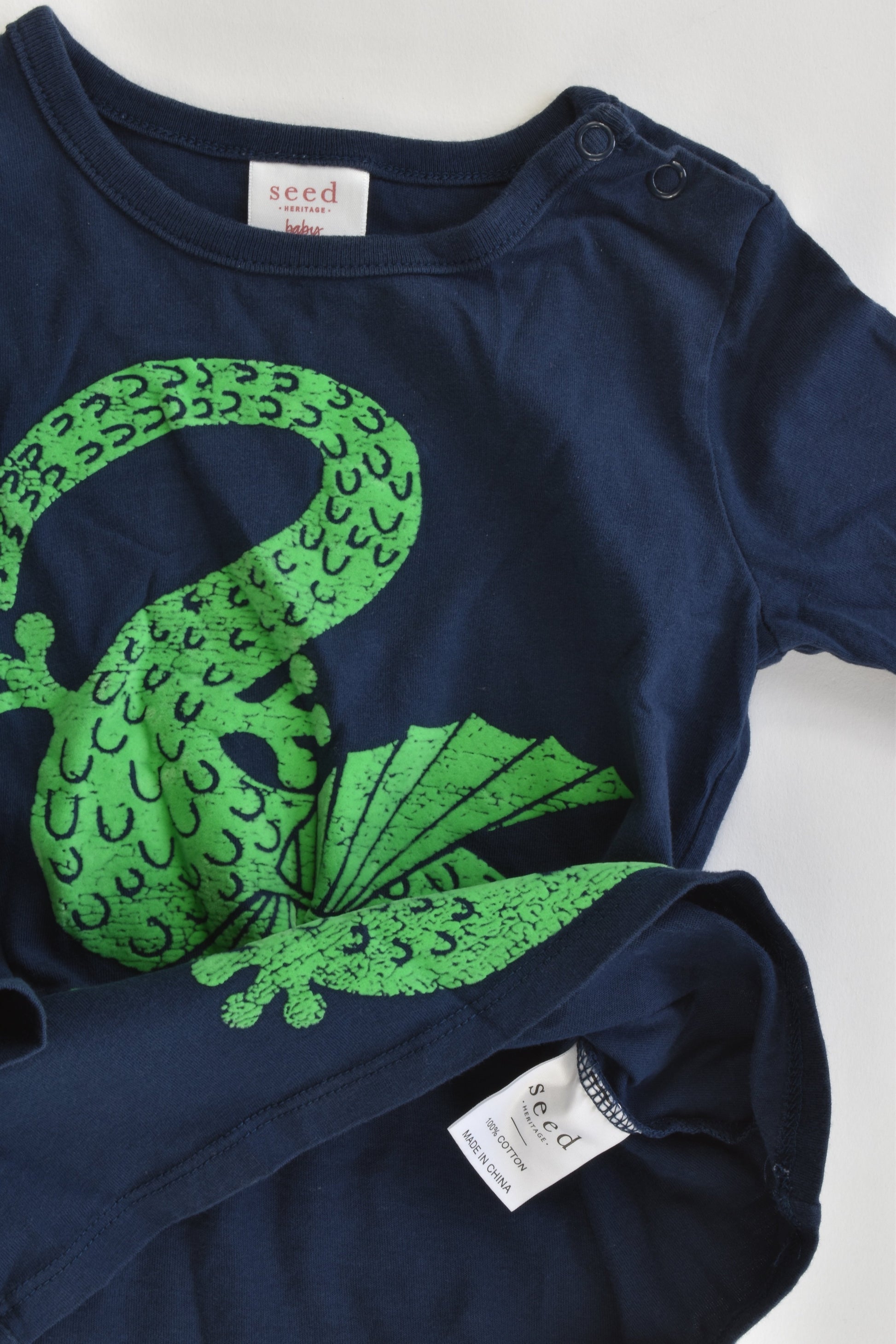Seed Heritage Size 12-18 months (1) Dragon Top