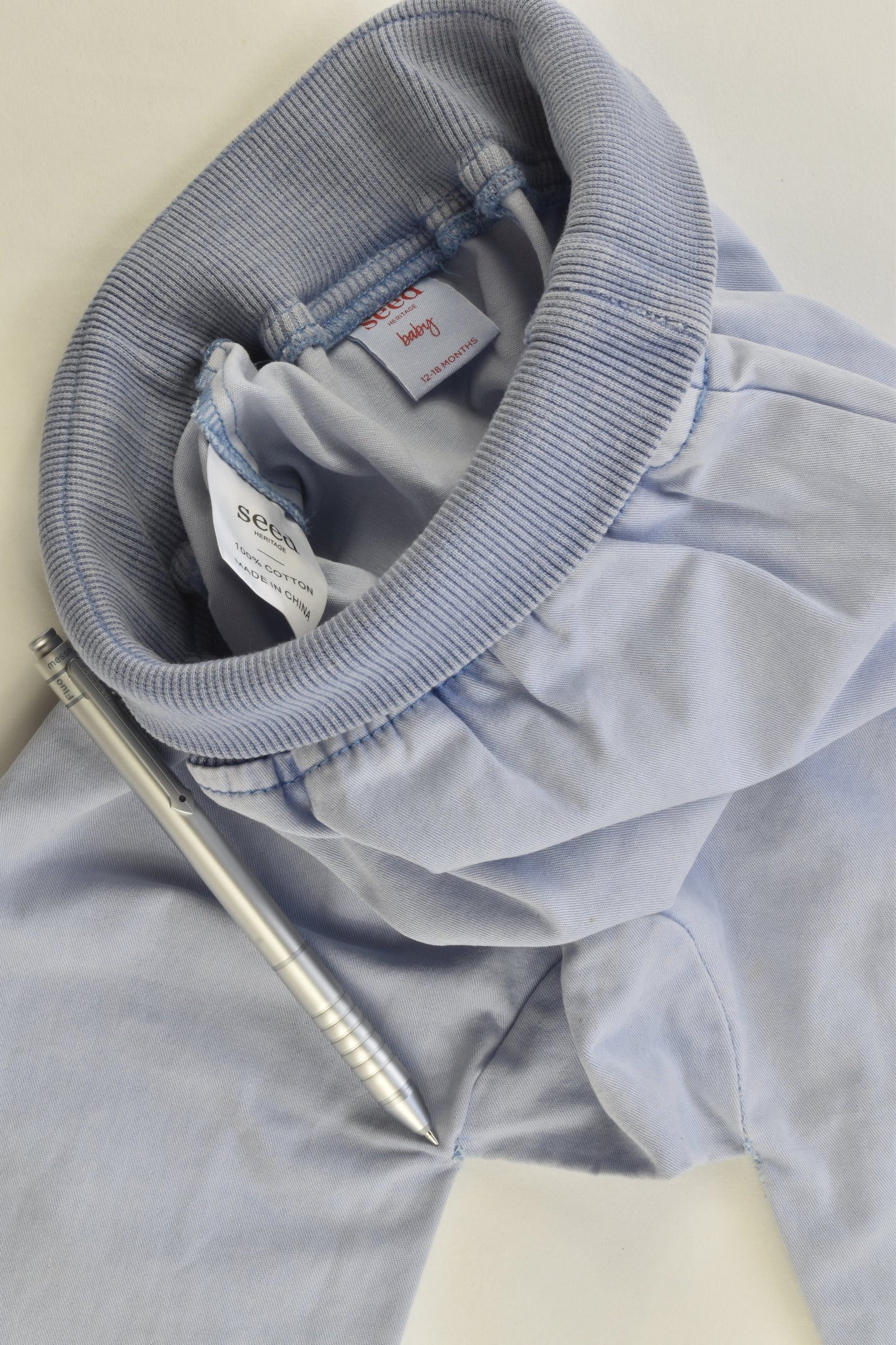 Seed Heritage Size 12-18 months Soft Baggy Denim Pants
