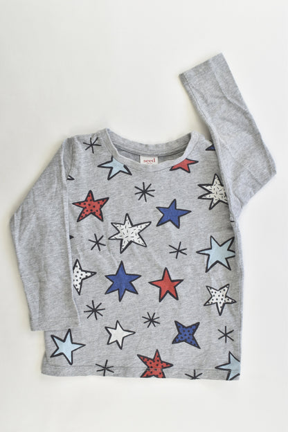 Seed Heritage Size 18-24 months (2) Stars Top