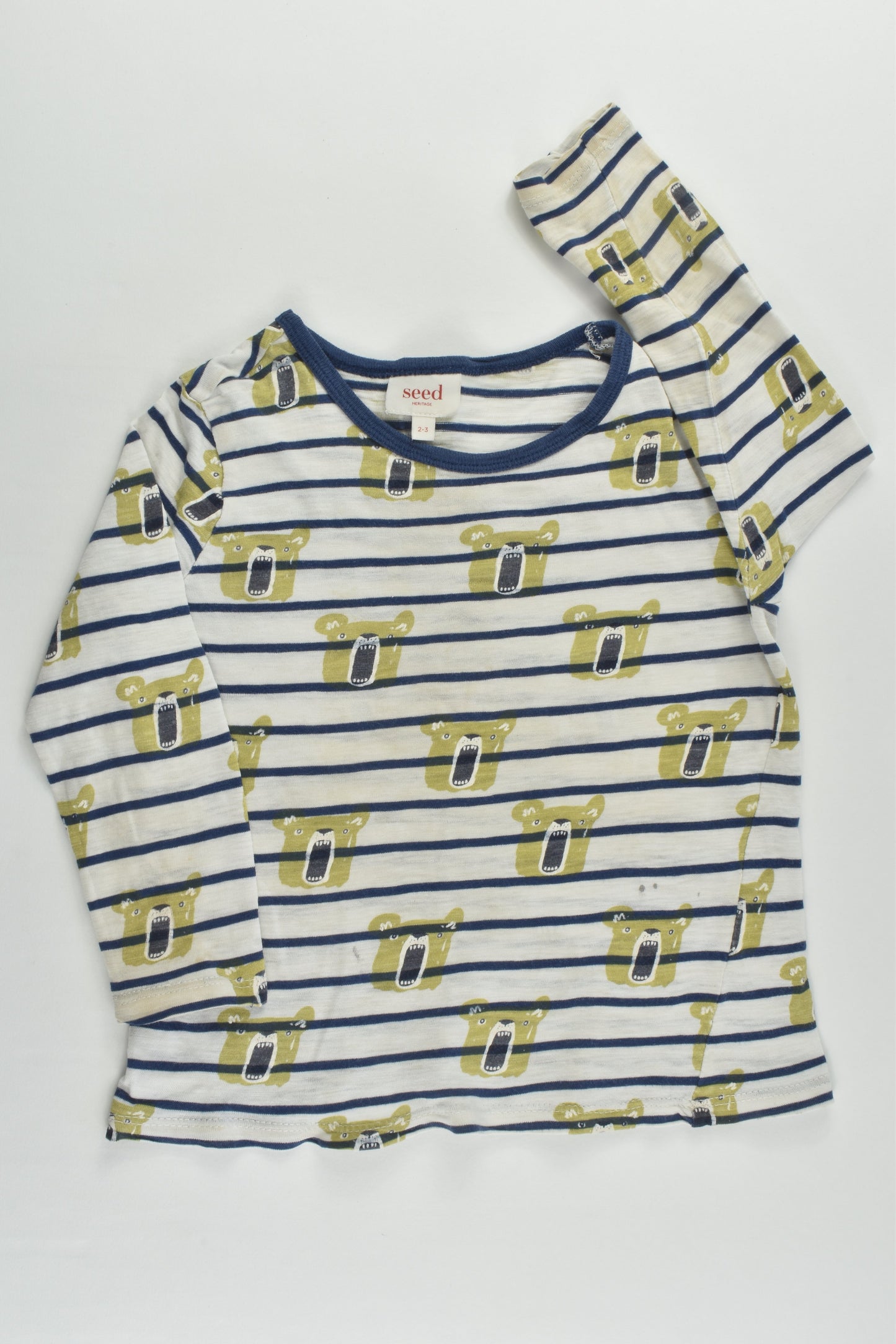Seed Heritage Size 2-3 Bear Top