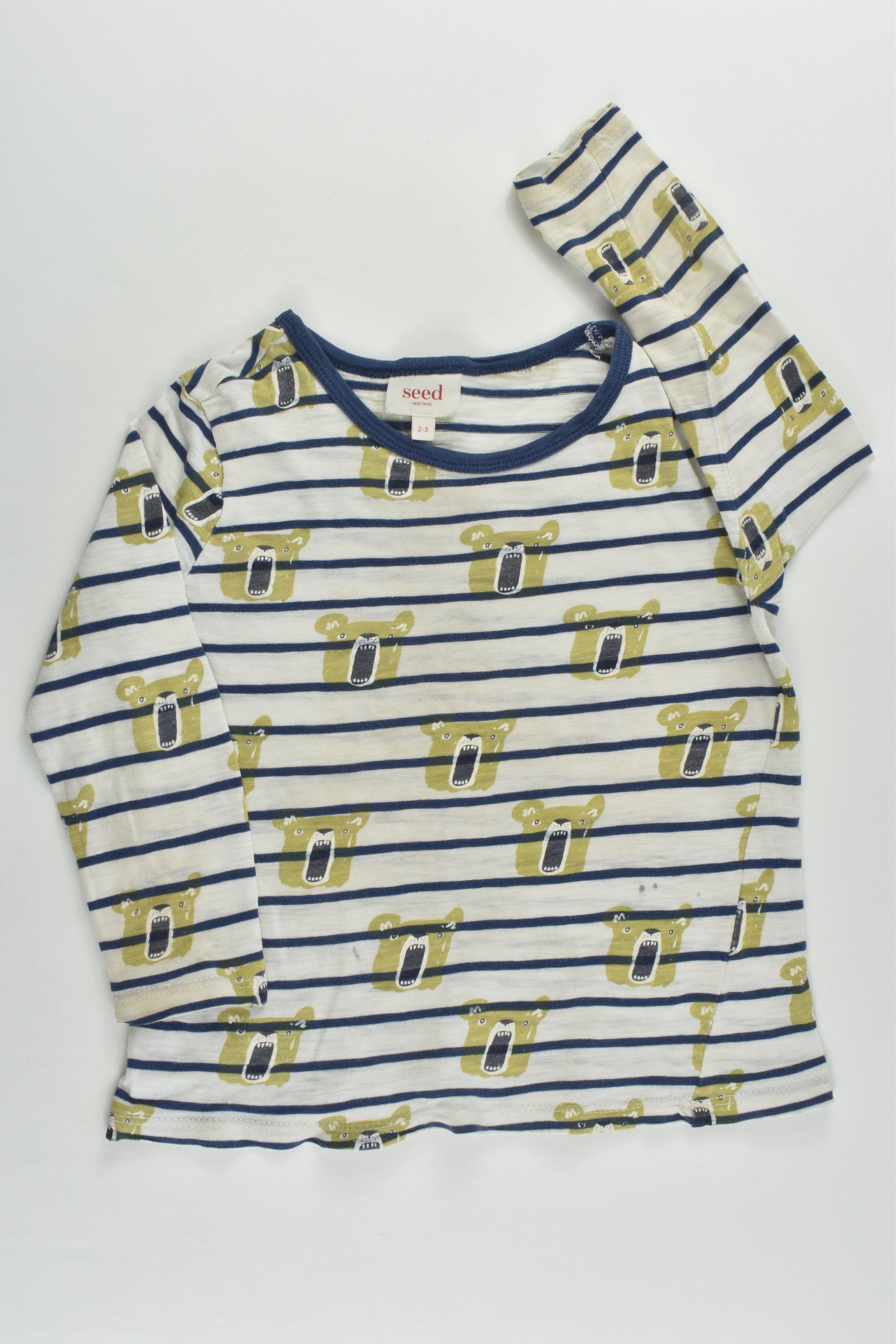 Seed Heritage Size 2-3 Bear Top