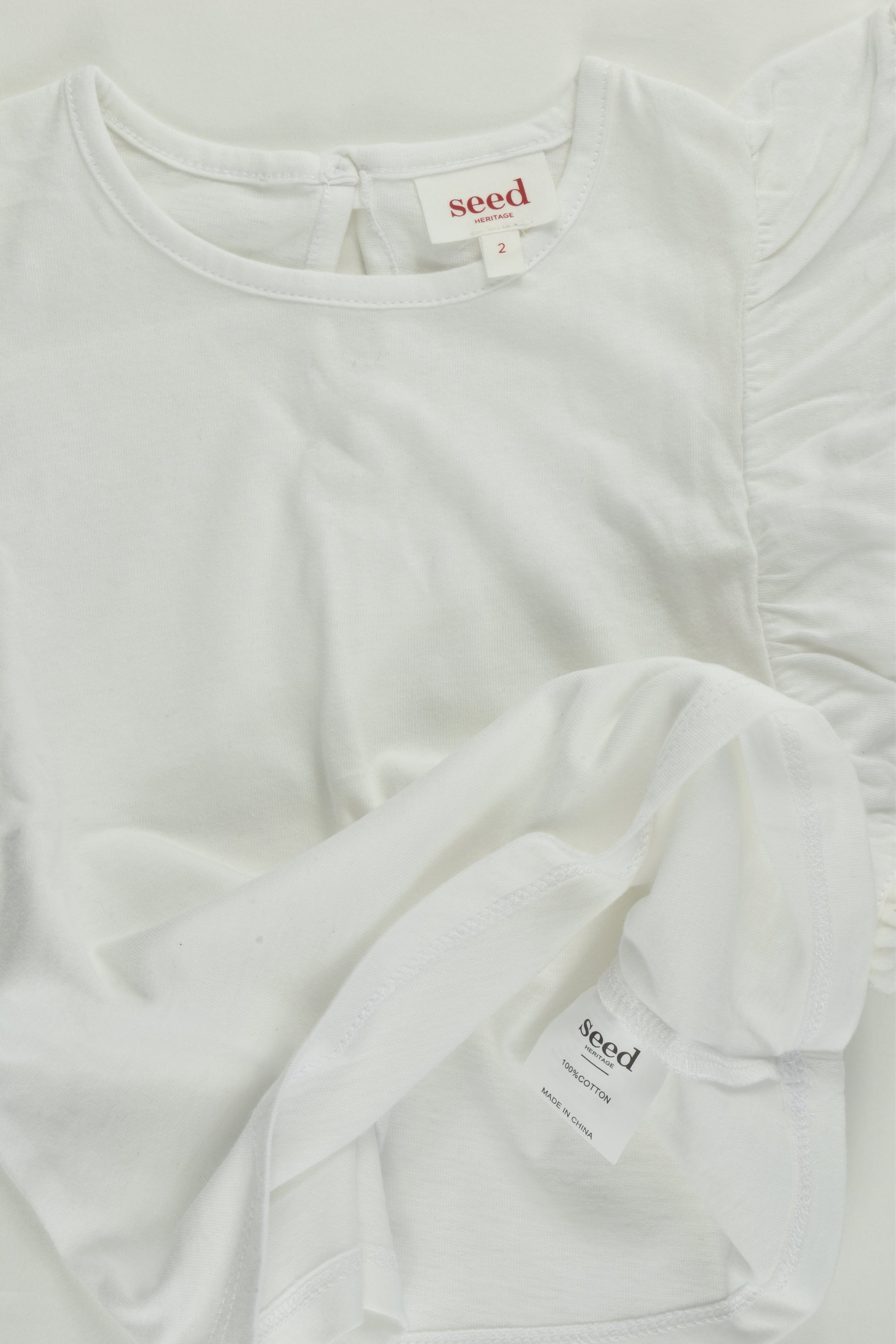 Seed Heritage Size 2 Frill Tee