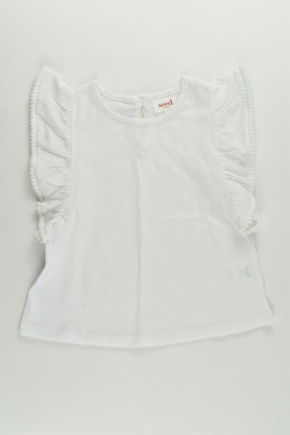 Seed Heritage Size 2 Frill Tee