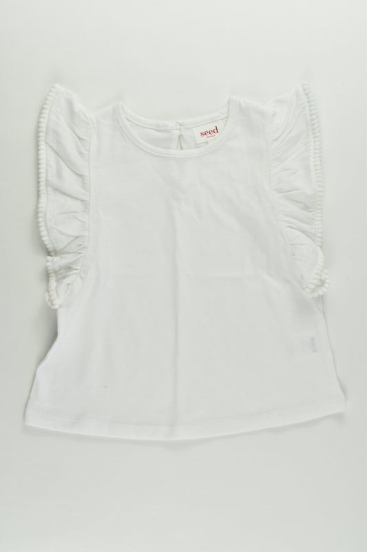 Seed Heritage Size 2 Frill Tee