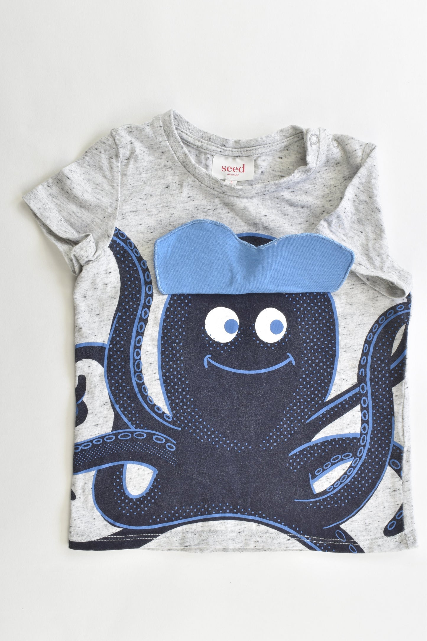 Seed Heritage Size 2 Octopus T-shirt