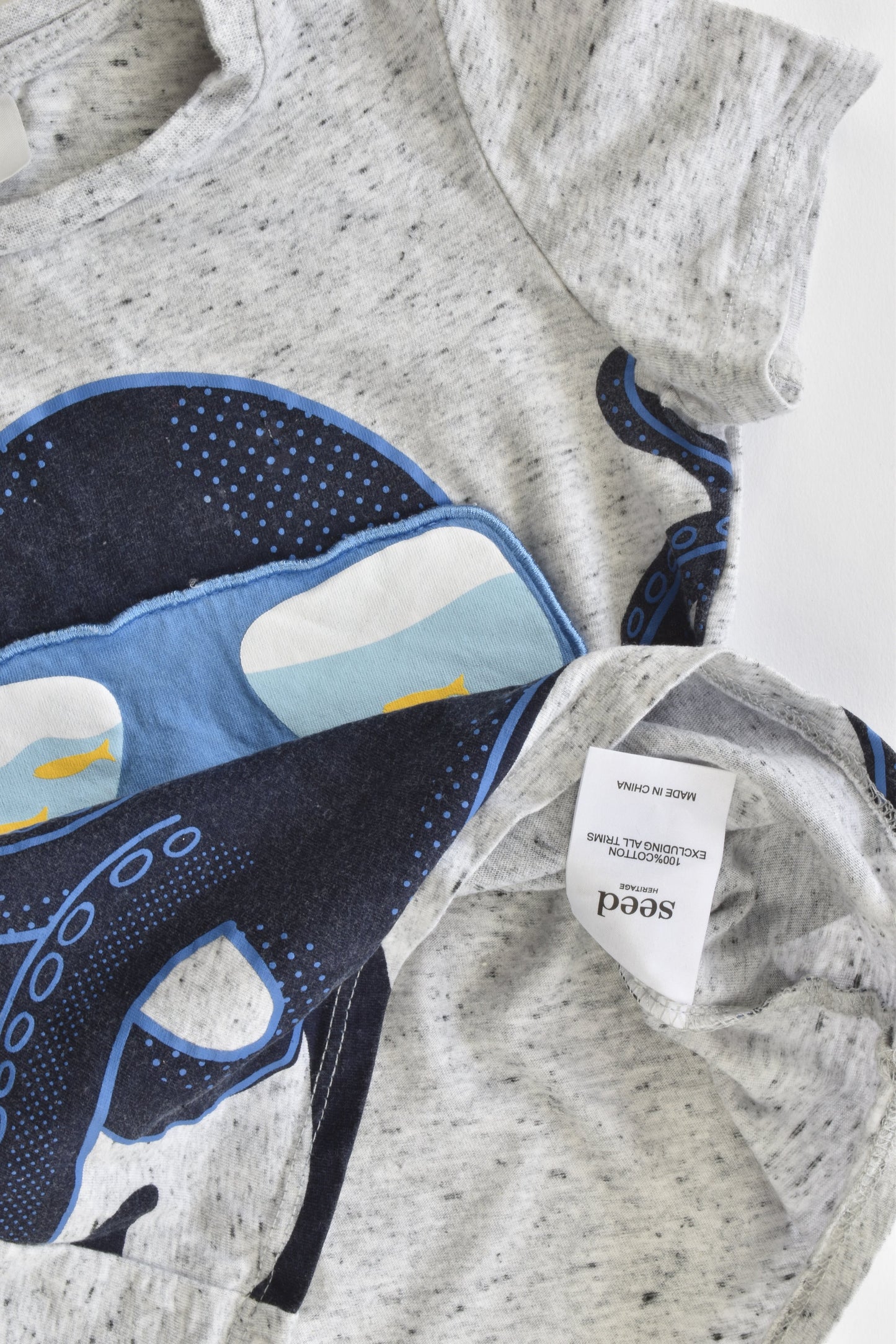 Seed Heritage Size 2 Octopus T-shirt