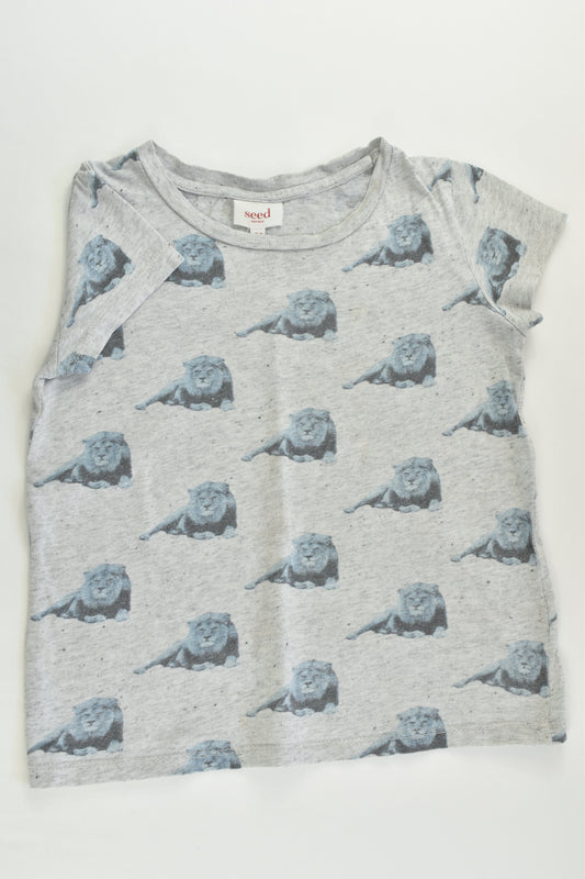 Seed Heritage Size 3-4 Lion T-shirt