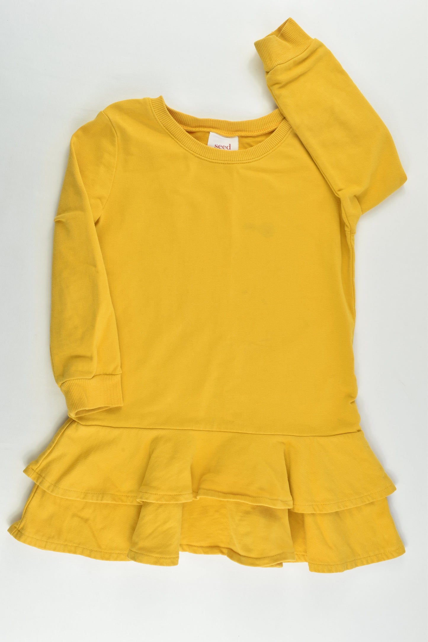 Seed Heritage Size 3-4 Mustard Sweater Dress