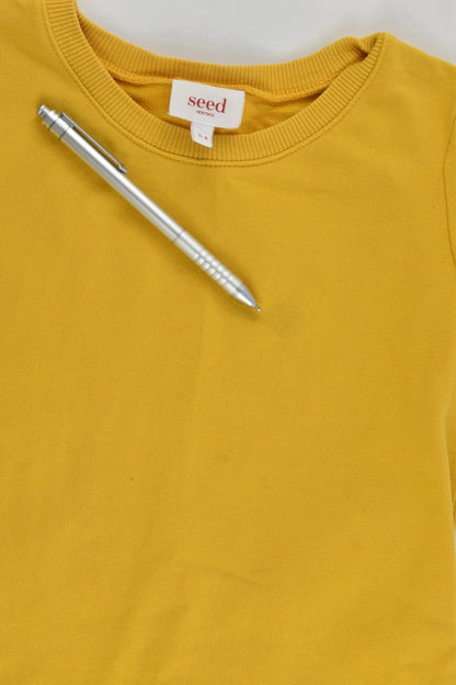 Seed Heritage Size 3-4 Mustard Sweater Dress