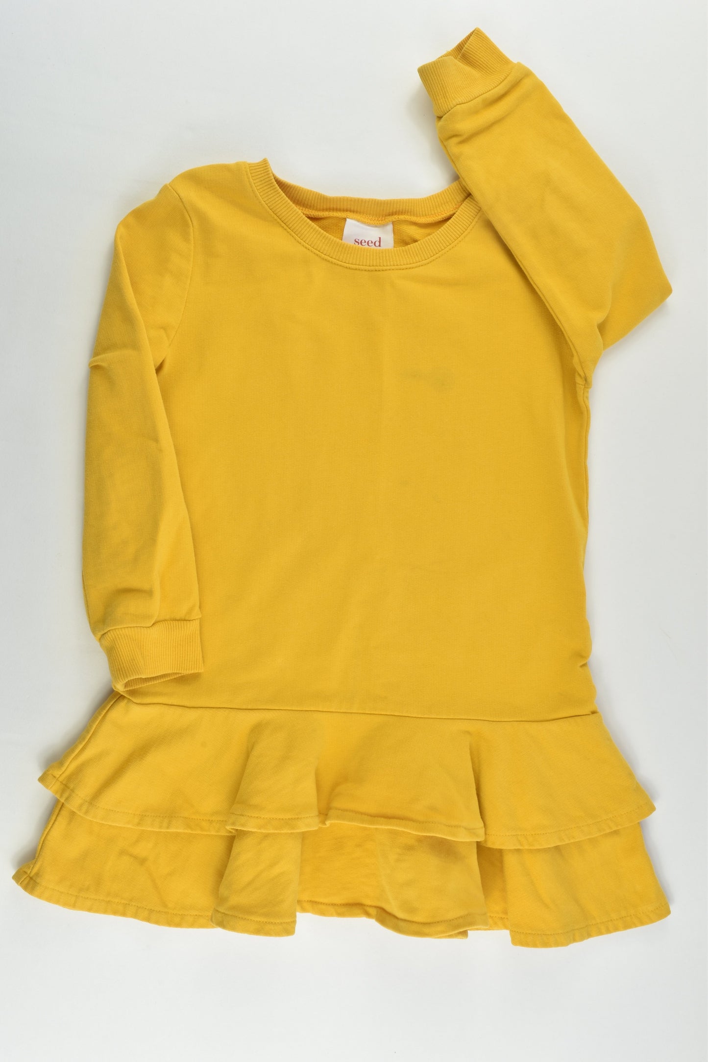 Seed Heritage Size 3-4 Mustard Sweater Dress