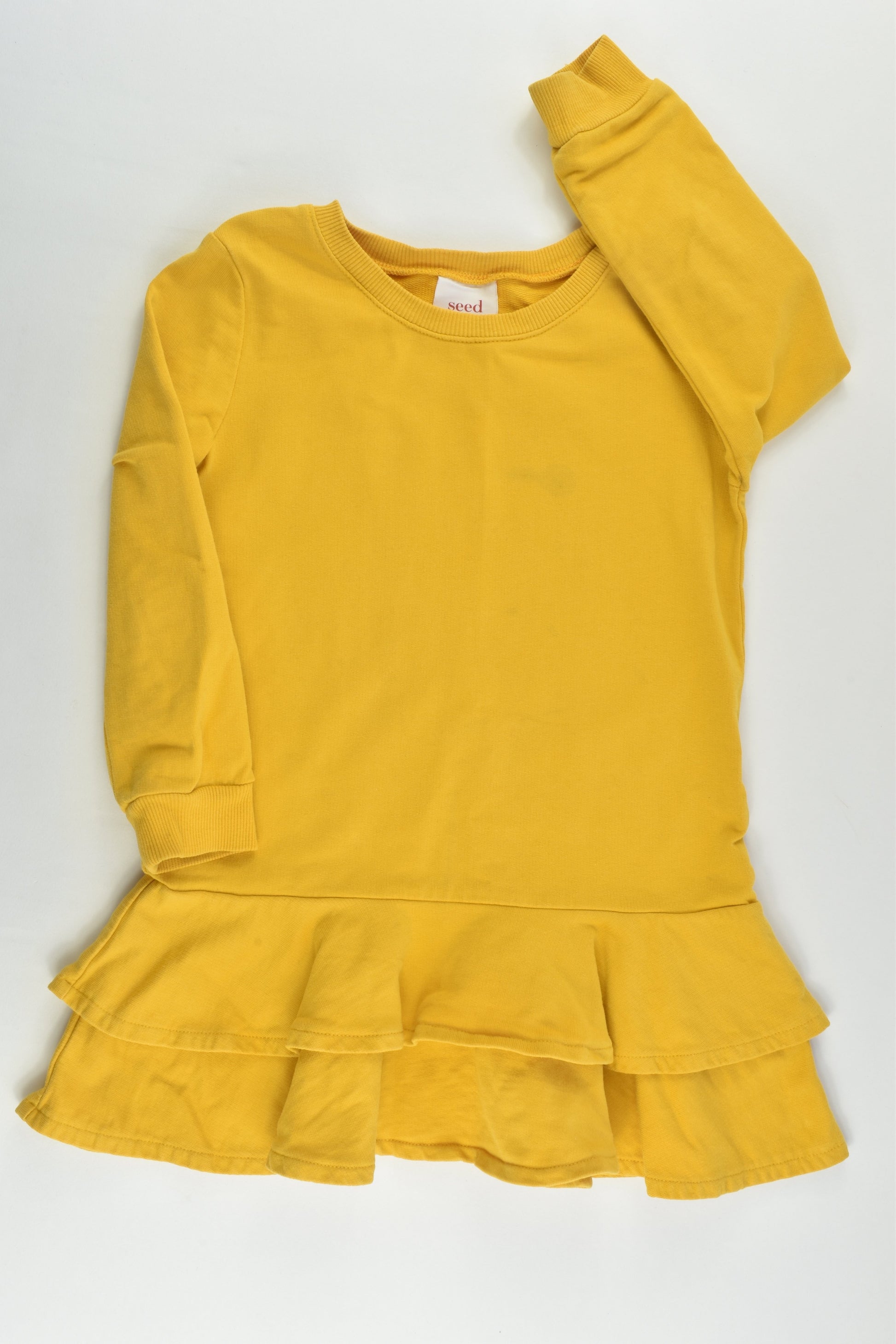 Seed Heritage Size 3-4 Mustard Sweater Dress