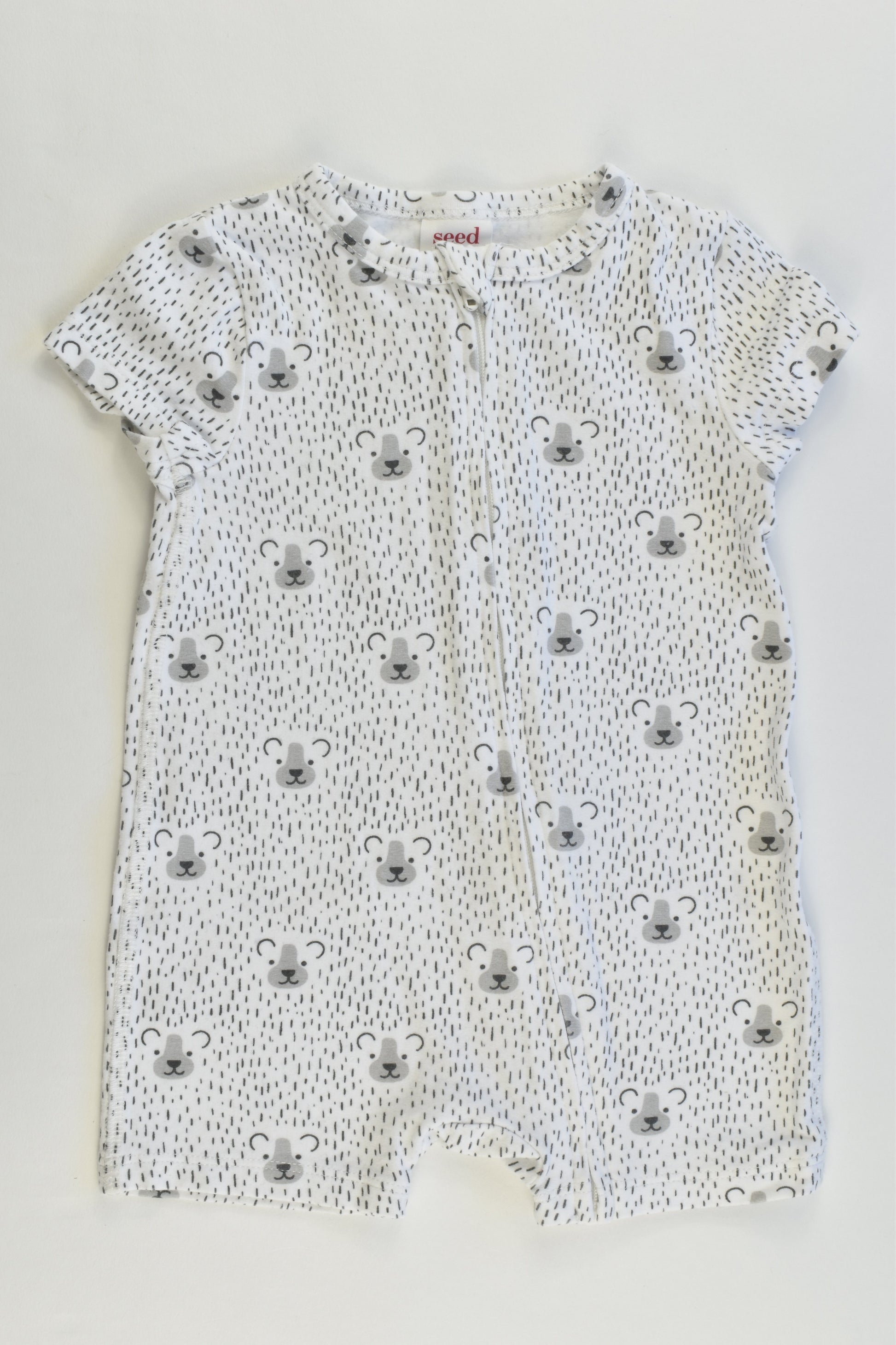 Seed Heritage Size 3-6 months (00) Bear Romper