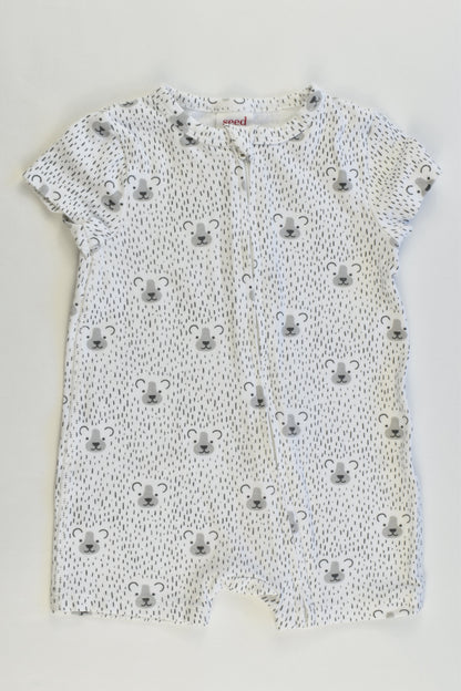 Seed Heritage Size 3-6 months (00) Bear Romper