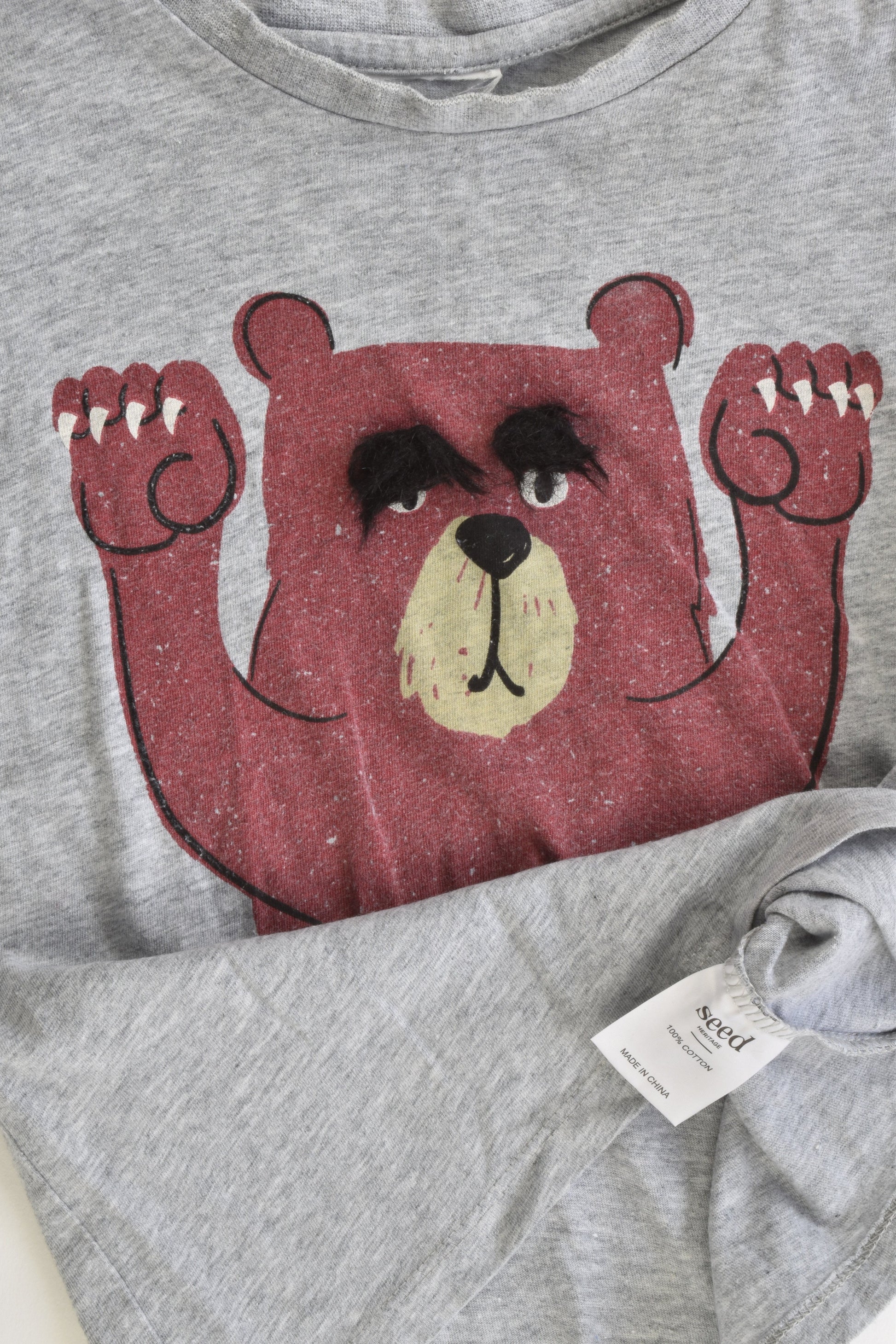 Seed Heritage Size 3 Bear Top