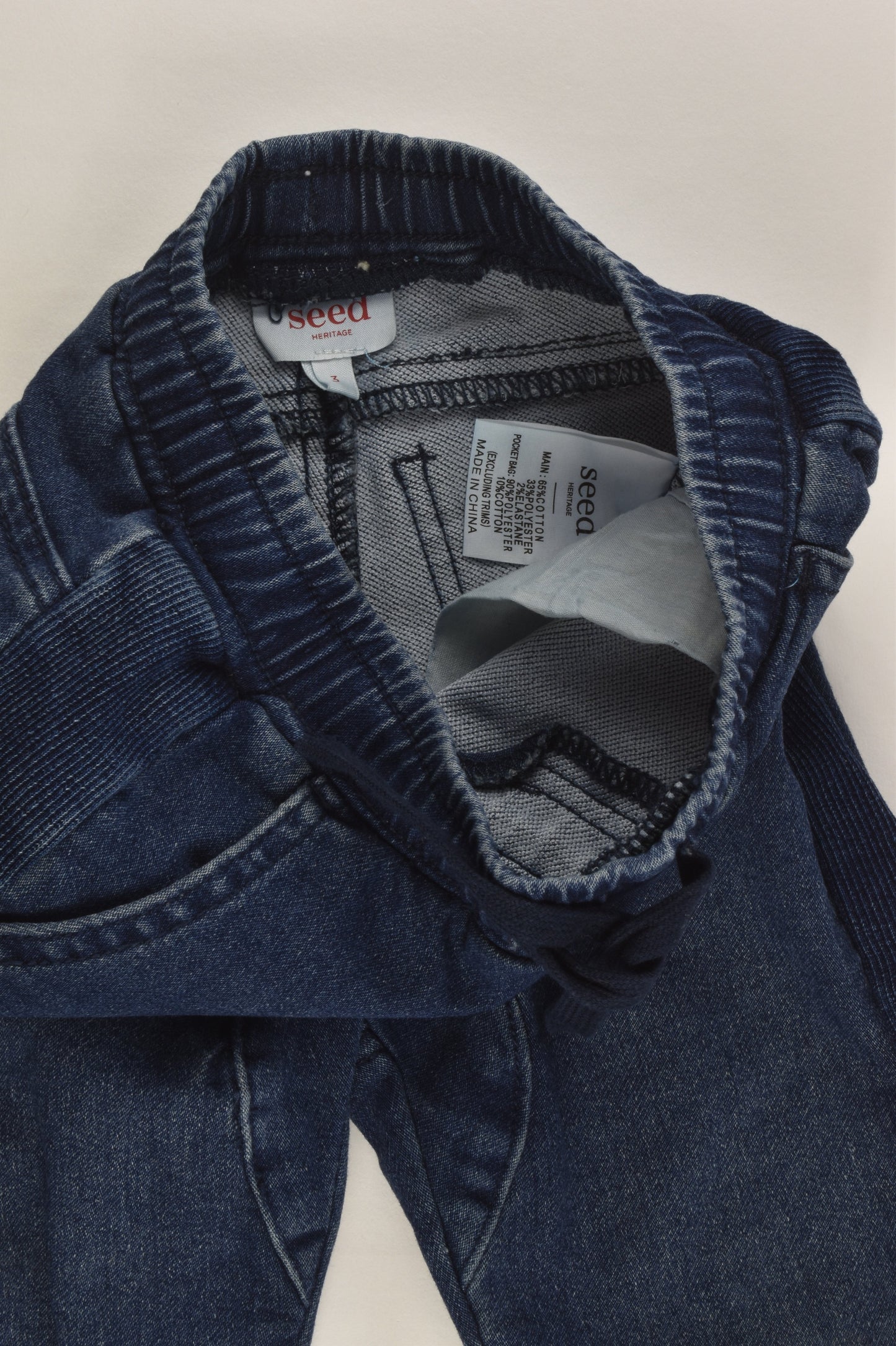 Seed Heritage Size 3 Denim Jogger Pants