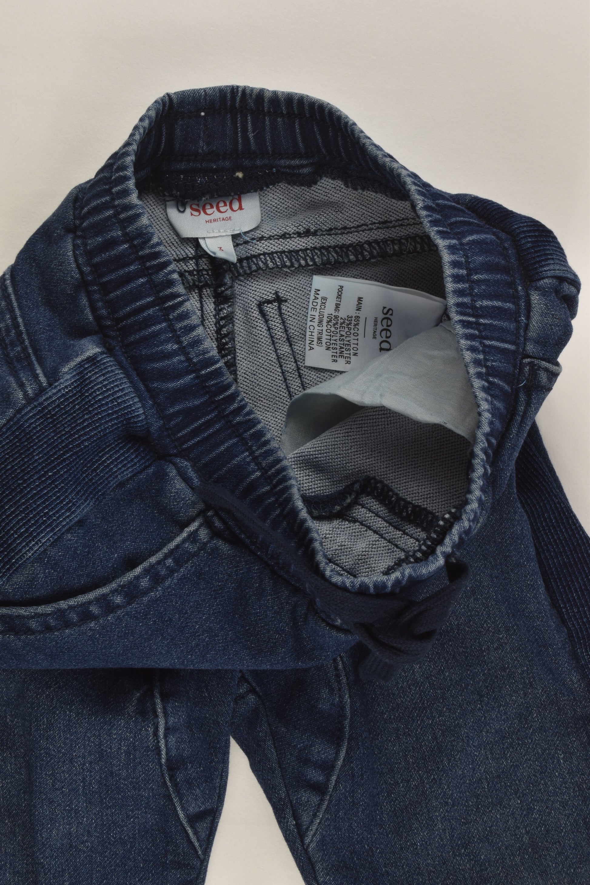 Seed Heritage Size 3 Denim Jogger Pants