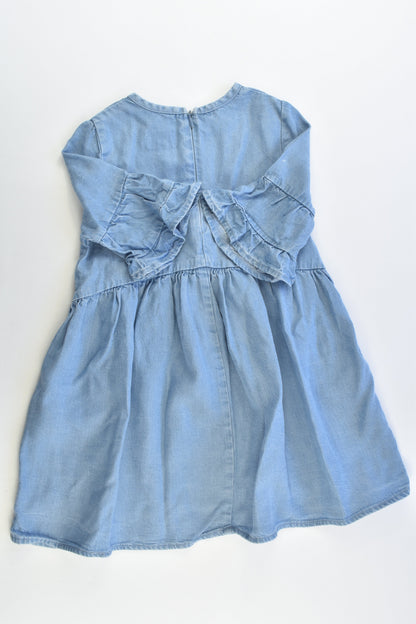 Seed Heritage Size 3 Lightweight Denim Dress/Tunic