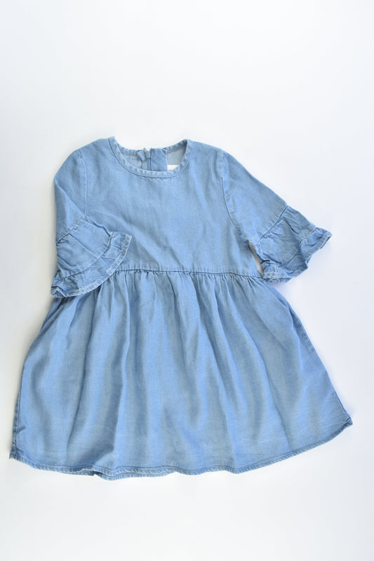 Seed Heritage Size 3 Lightweight Denim Dress/Tunic