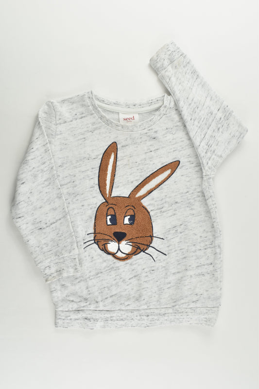 Seed Heritage Size 3 Rabbit Sweater