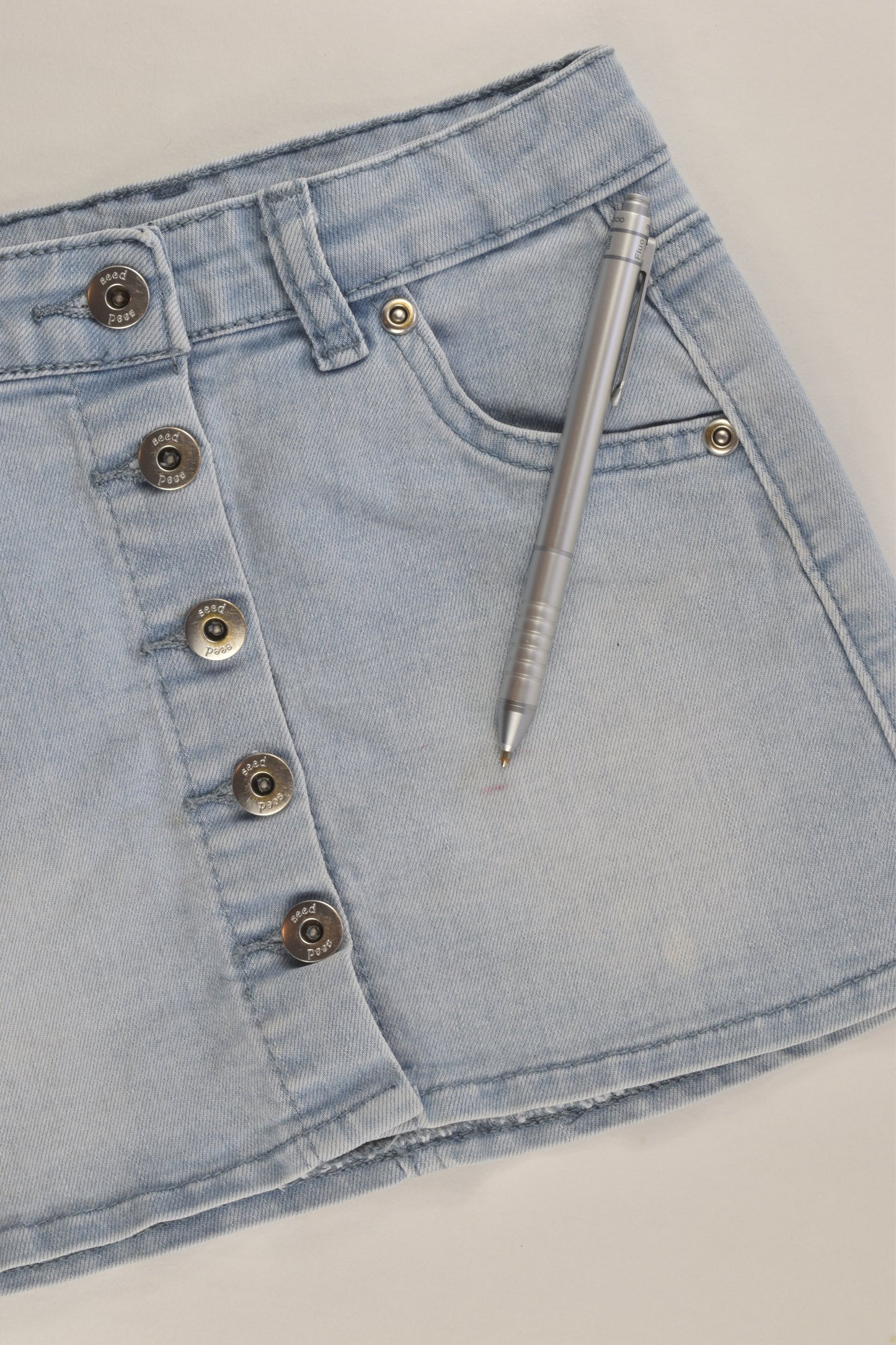 Seed Heritage Size 3 Stretchy Denim Skirt