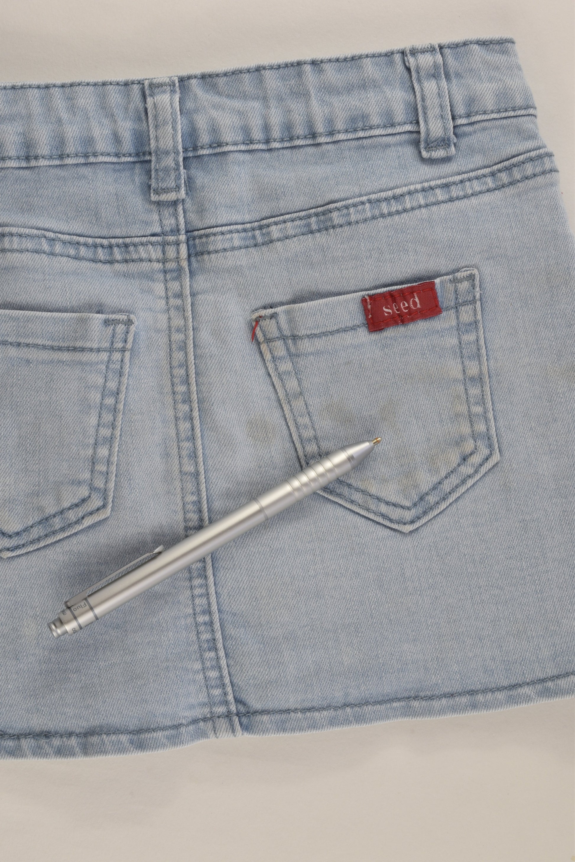 Seed Heritage Size 3 Stretchy Denim Skirt