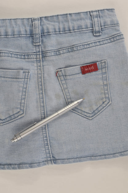 Seed Heritage Size 3 Stretchy Denim Skirt