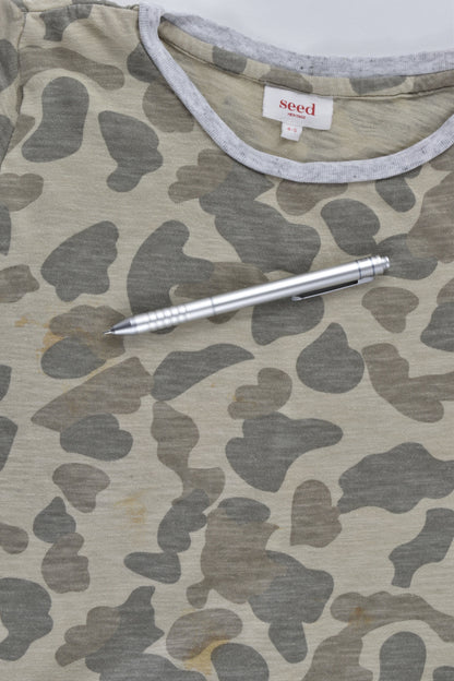 Seed Heritage Size 4-5 Camoflage T-shirt