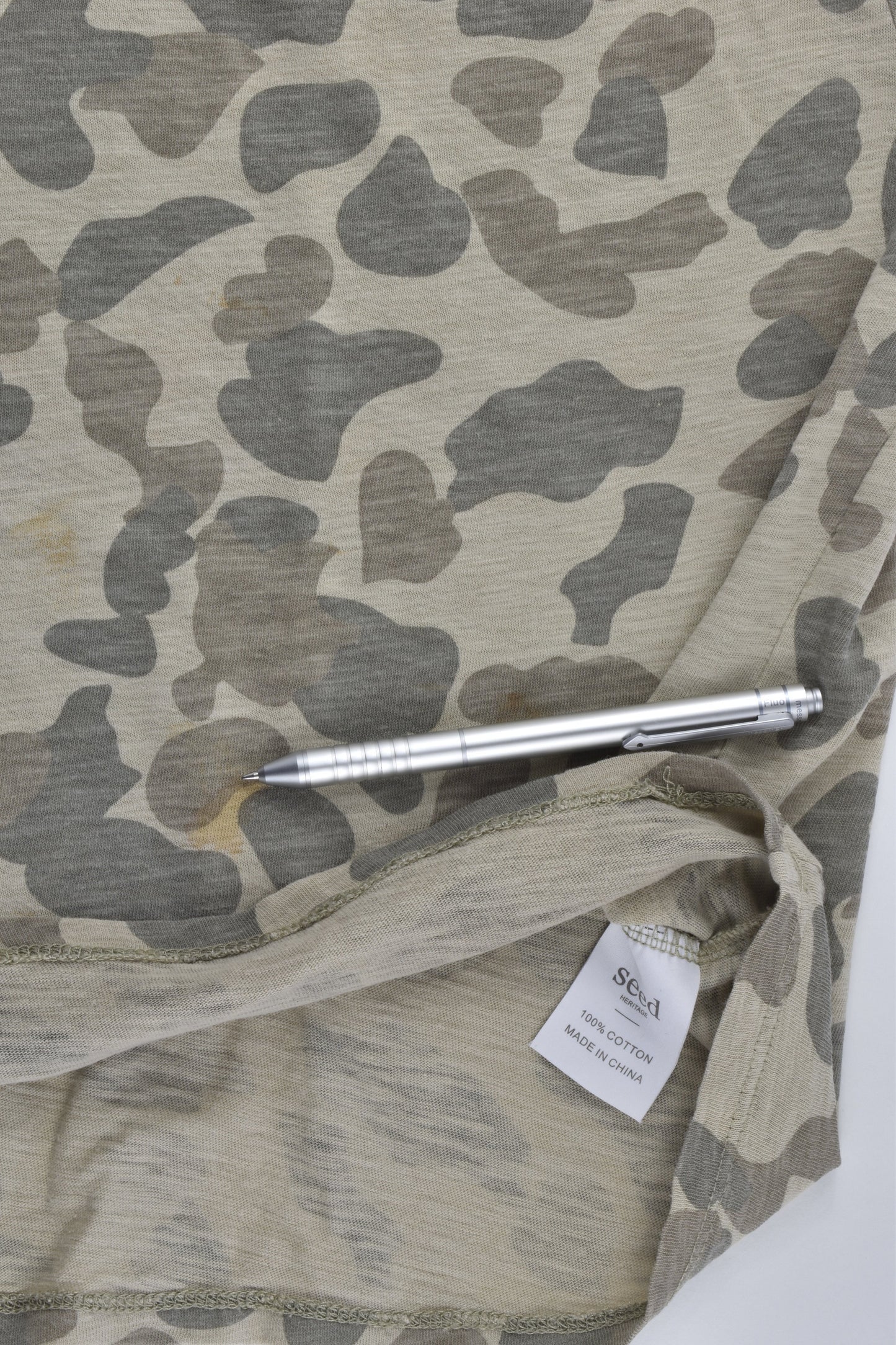 Seed Heritage Size 4-5 Camoflage T-shirt