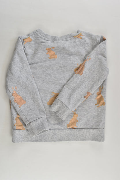 Seed Heritage Size 4-5 Rabbit Sweater