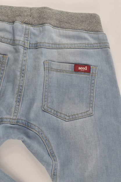 Seed Heritage Size 4-5 Stretchy Baggy Denim Pants