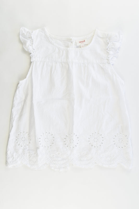Seed Heritage Size 5-6 Lace Shirt