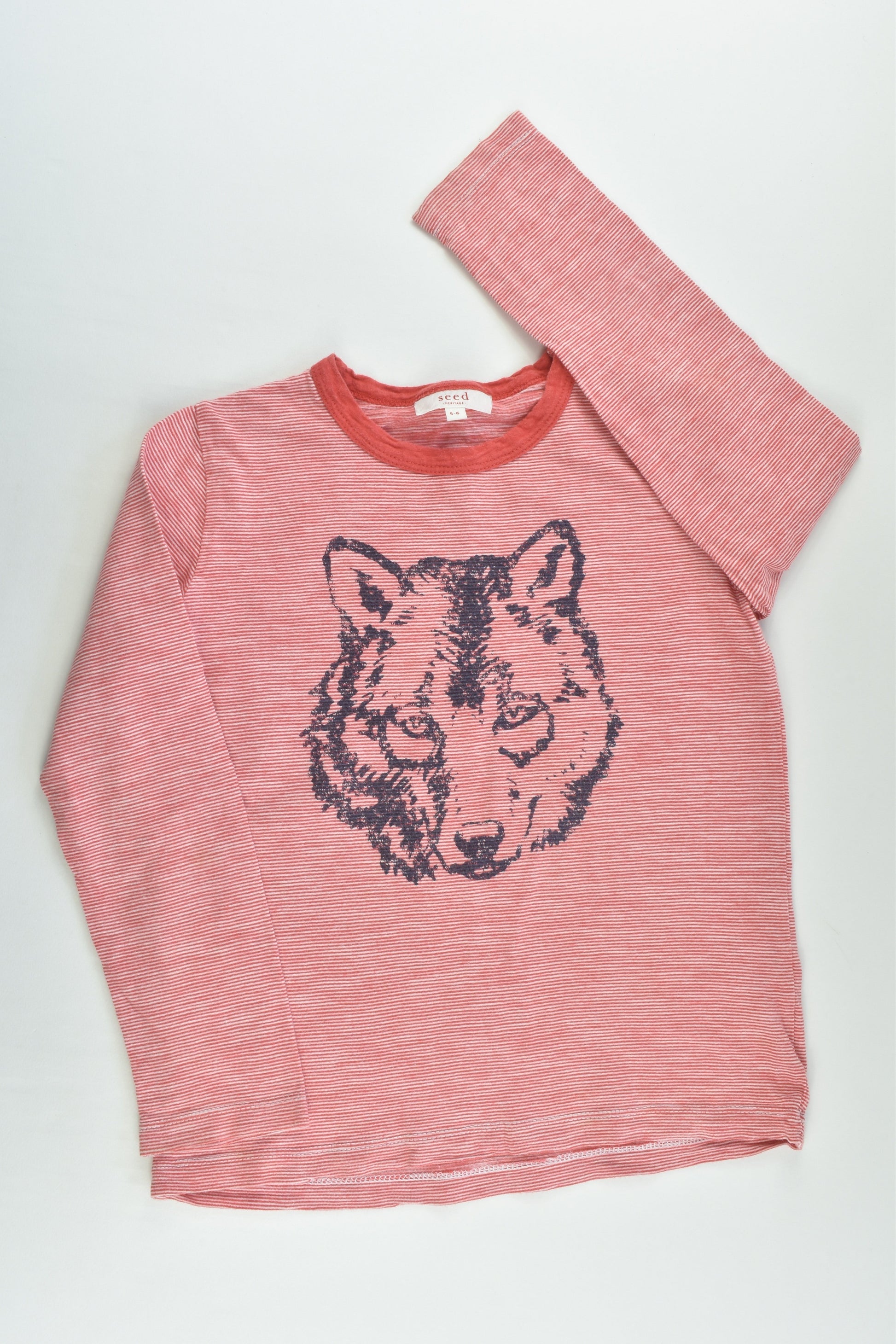 Seed Heritage Size 5-6 Wolf Top