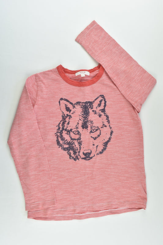 Seed Heritage Size 5-6 Wolf Top