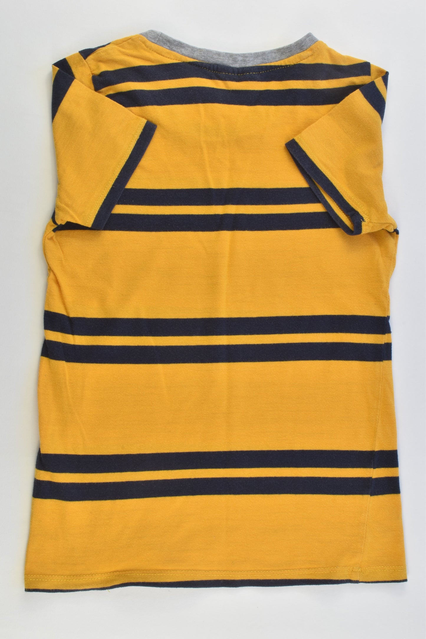 Seed Heritage Size 5 Mustard Striped T-shirt