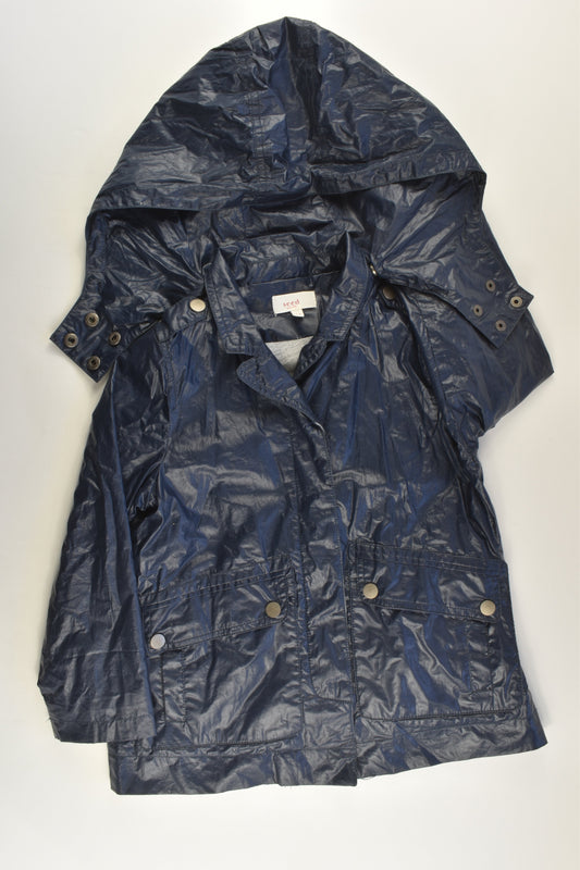Seed Heritage Size 6-7 Lined Rain Jacket