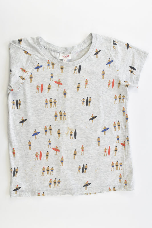 Seed Heritage Size 6 Kids at the Beach T-shirt