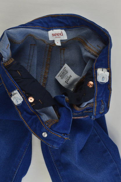 Seed Heritage Size 6 Stretchy Denim Pants