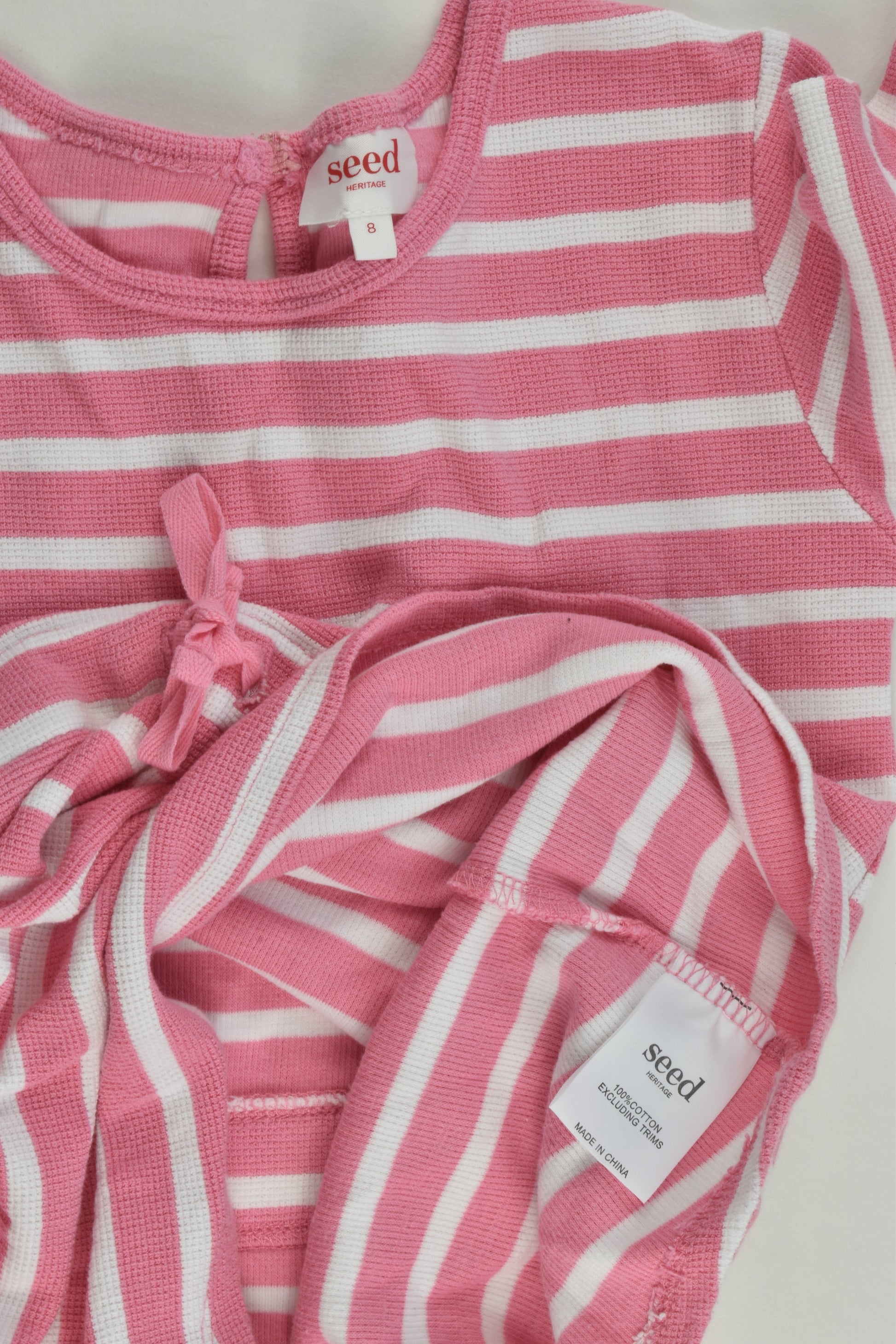 Seed Heritage Size 6 Waffle Stripe Dress